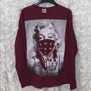 Marilyn Monroe long sleeve